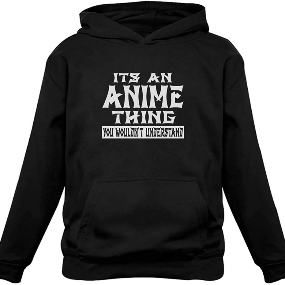Tstars Anime Hoodie Ladies Large It's an Anime Thing You Wouldn't Understand